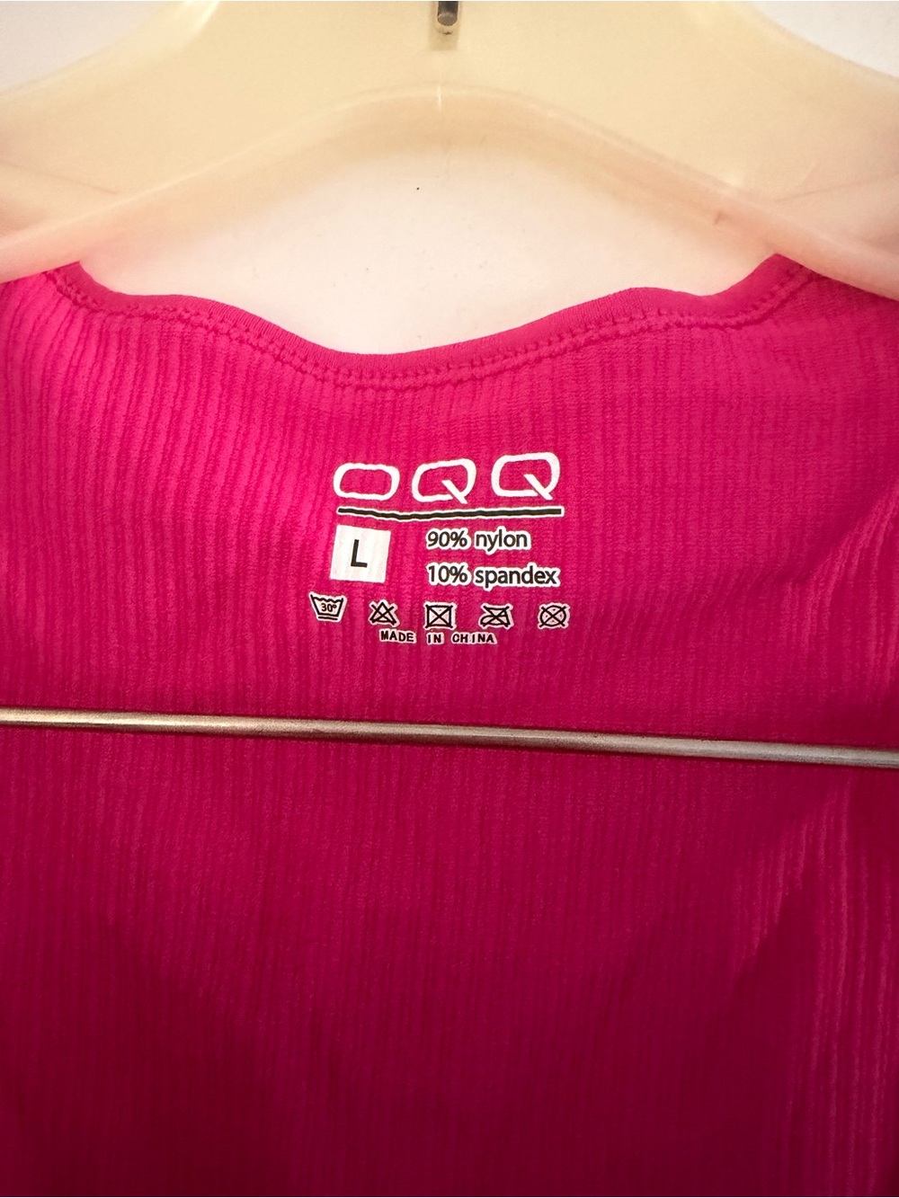 Pink Ribbed Body Suit - Picture 3 of 3